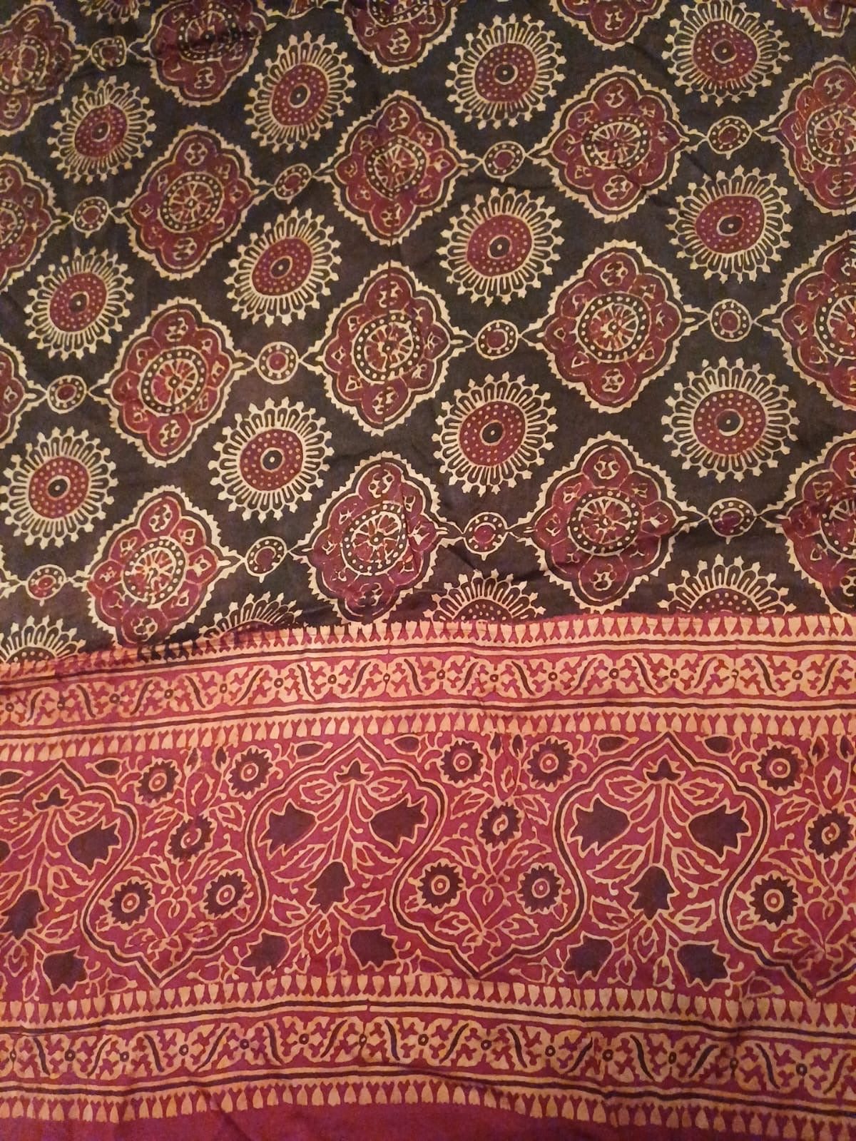 Ajrak Silk Shirt 007