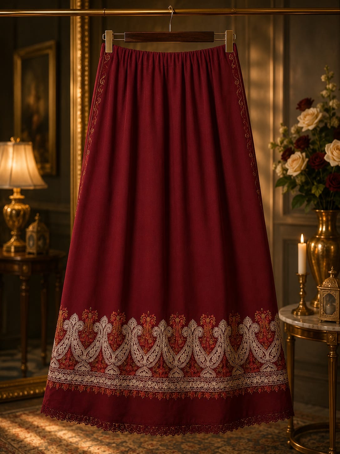 Wool Pashmina 3 Piece Suit 0813