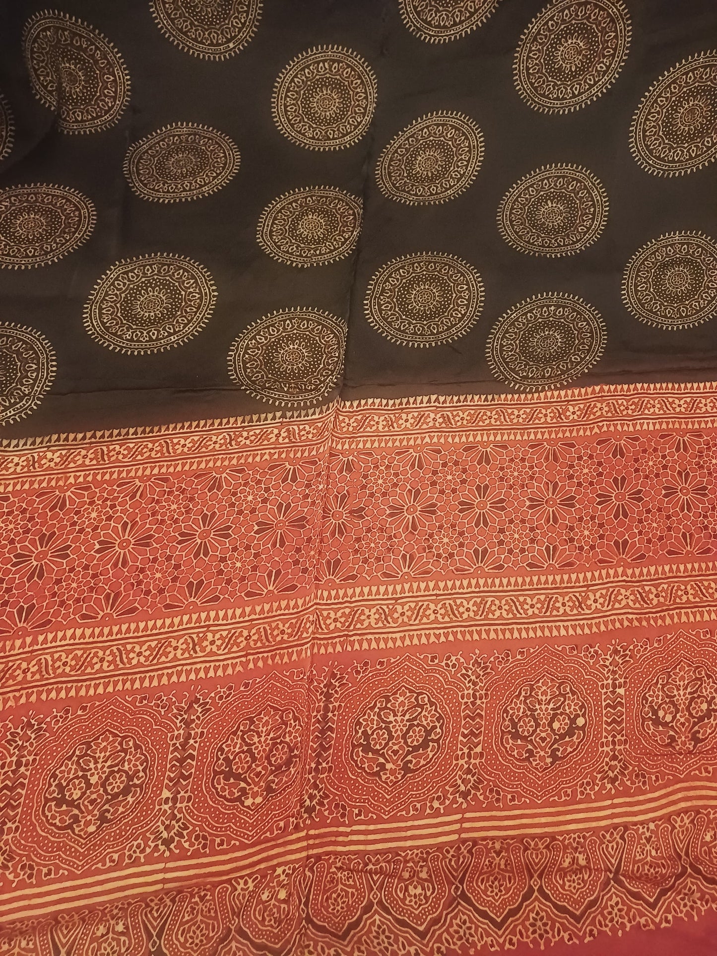 Ajrak Silk Shirt 0013