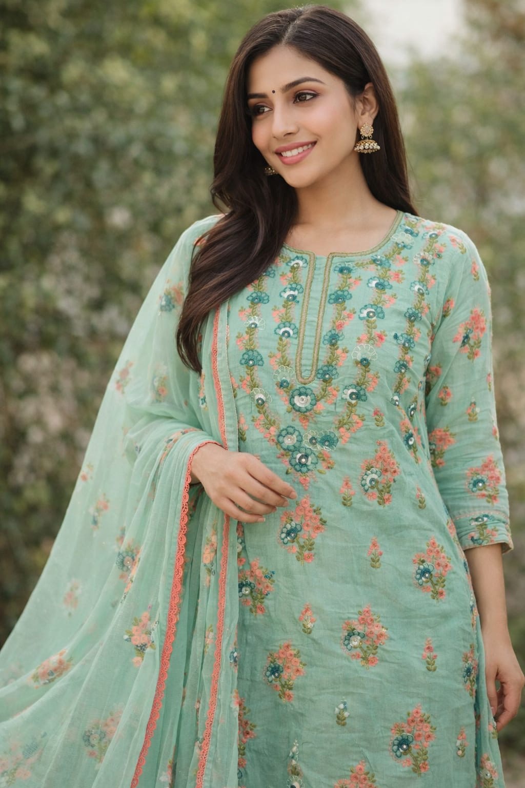 Hand Embroidered 3 Piece Suit