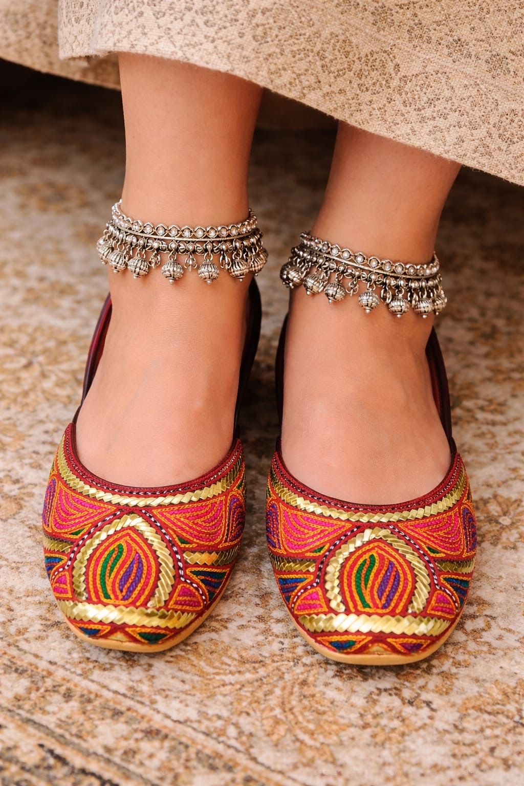 thread work with kamdani 0175