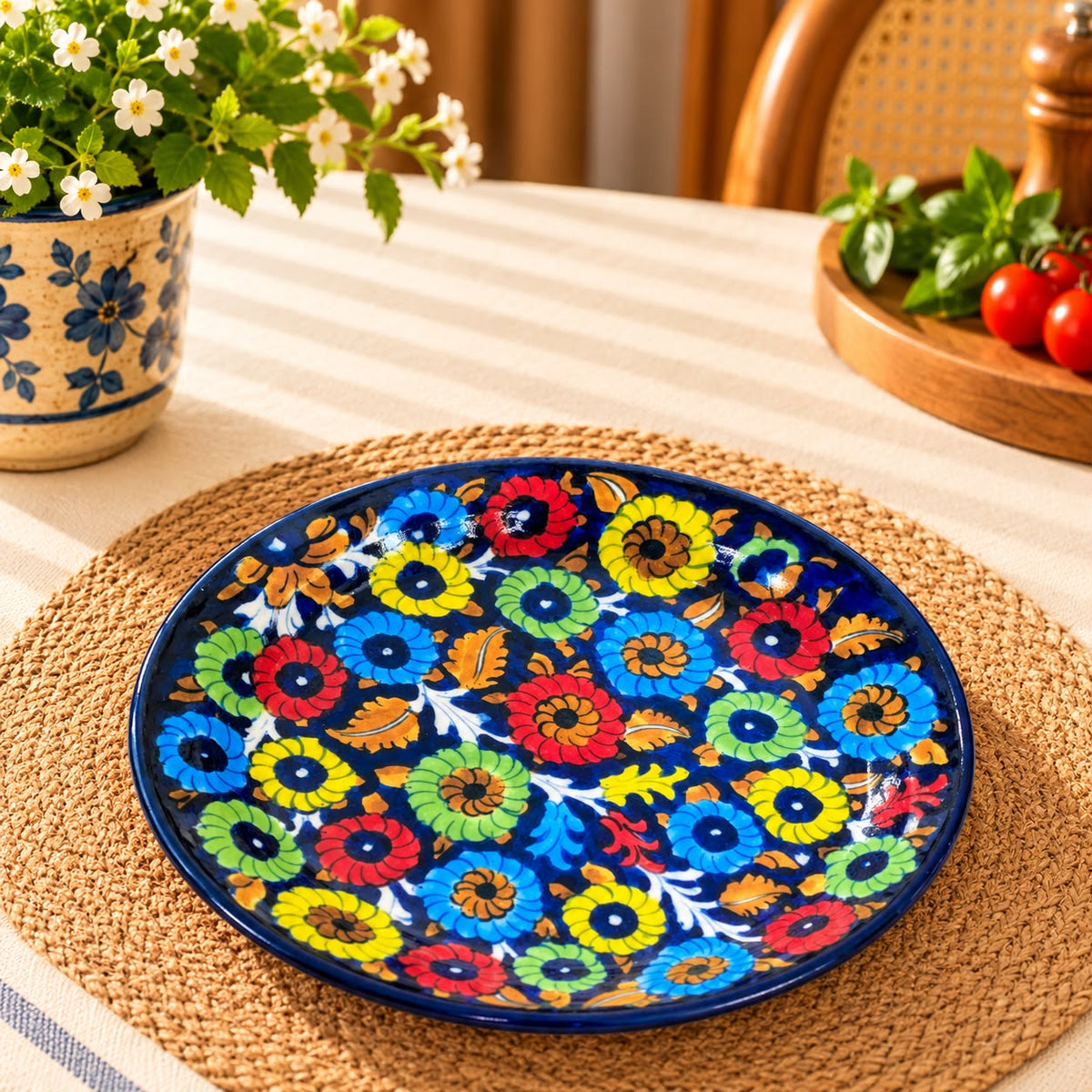 J design – Dinner plate (0463)
