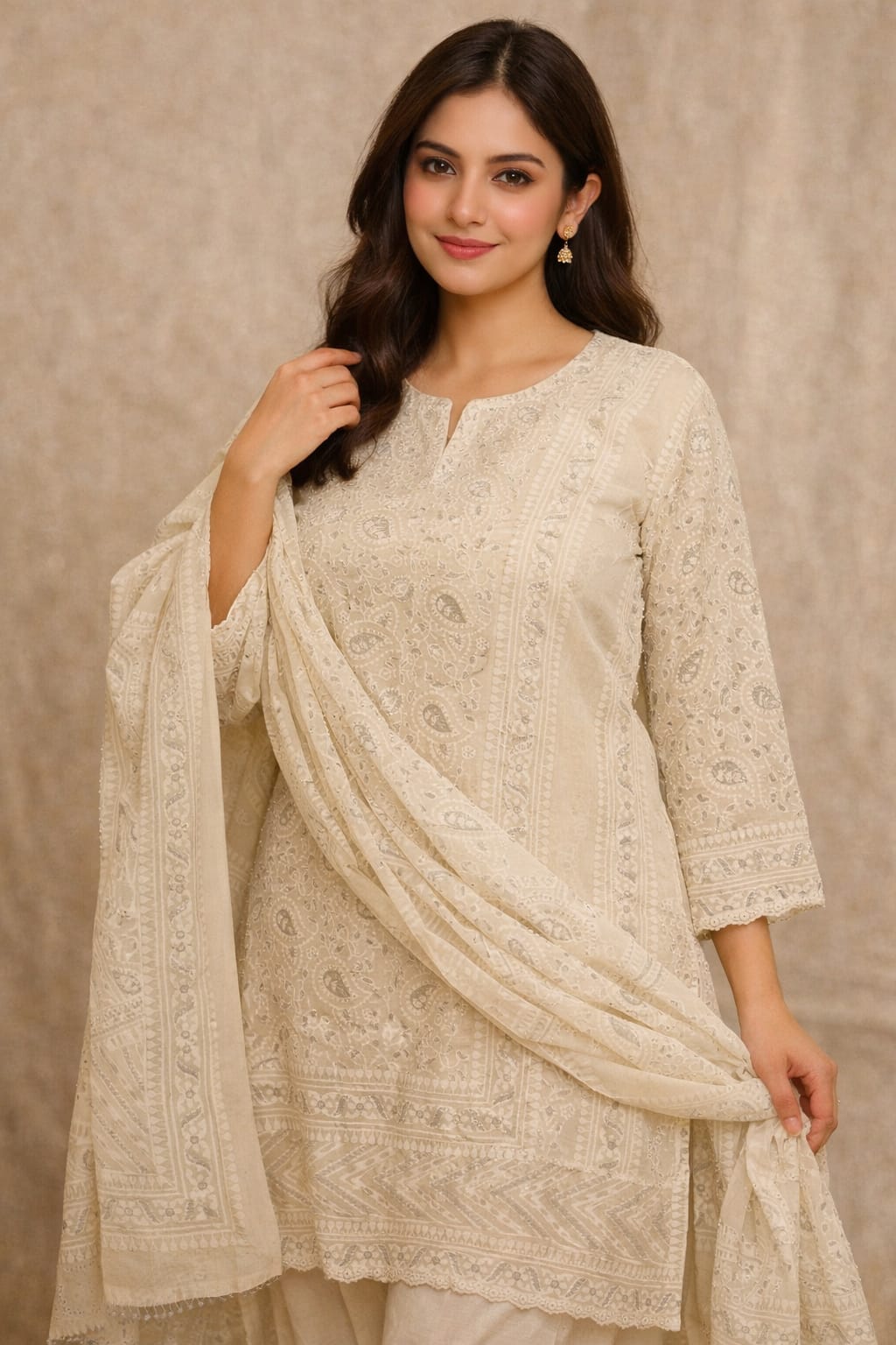 Block print 2pc Suit 020