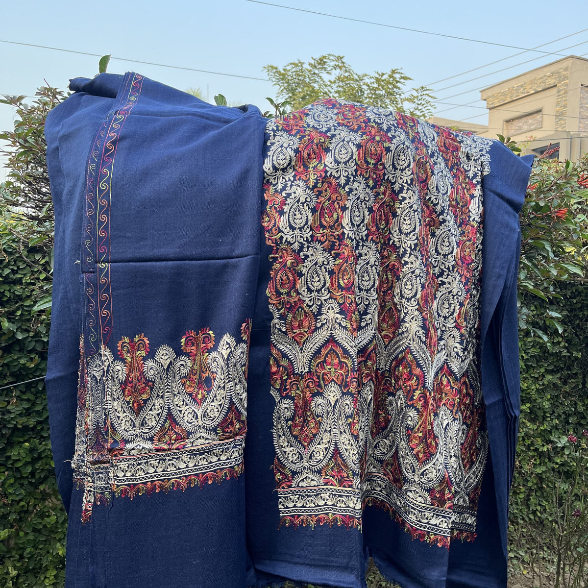 Pashmina Suit (Royal Blue) (046)