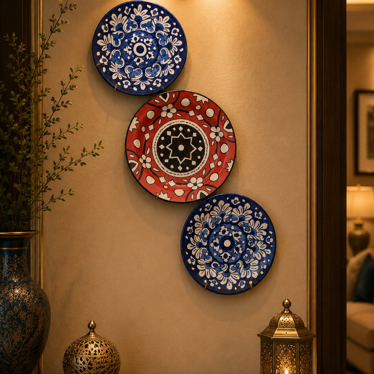 Wall hanging plates 0001