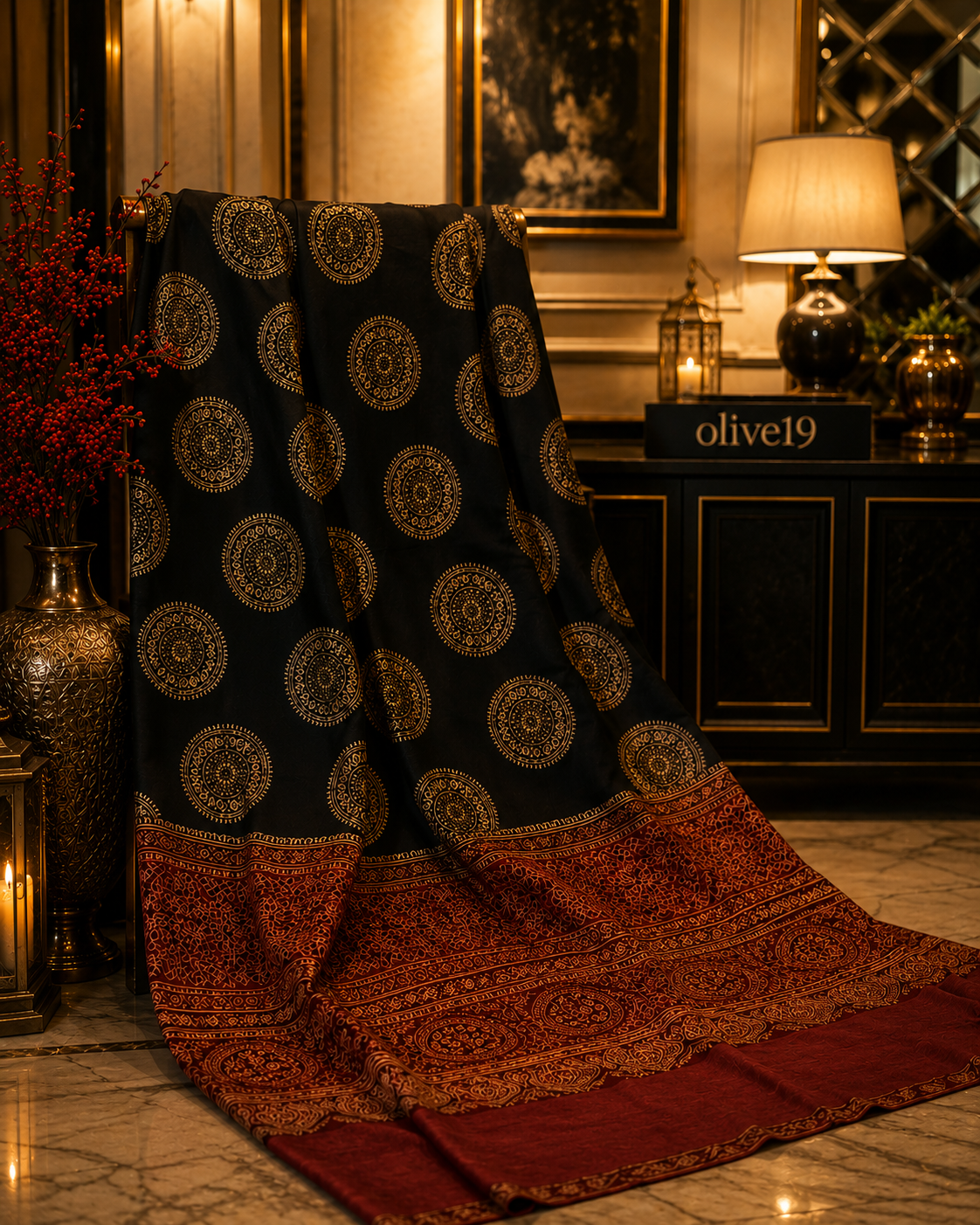 Ajrak Silk Shirt 0792