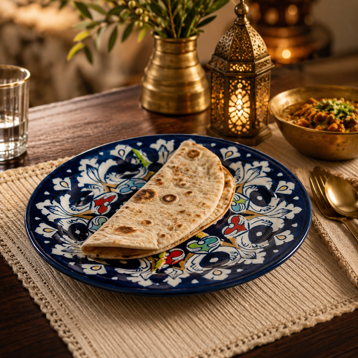 Sheesh Mahal Quarter Plate 0714