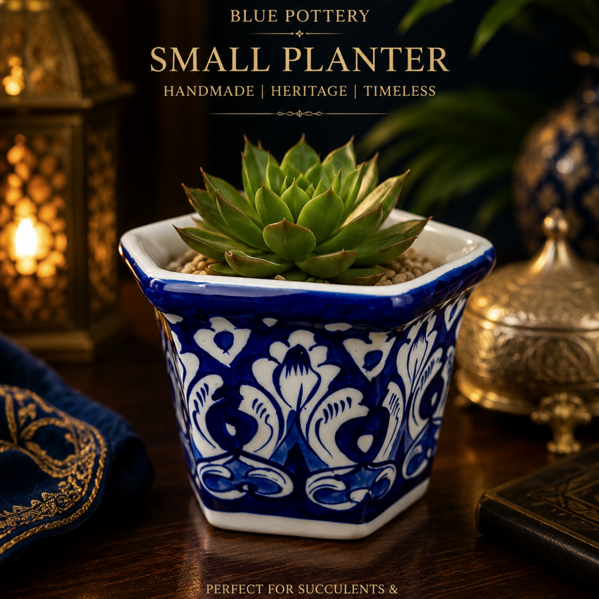 Shahkaar-e-Neel small planter 0742