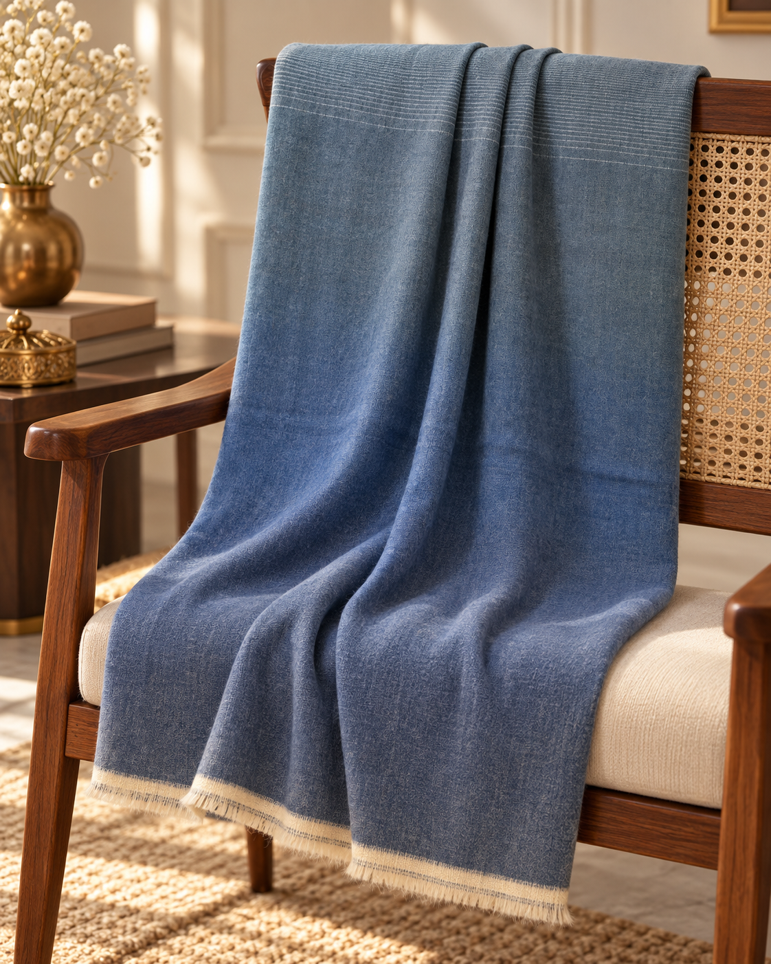 Cloud Rabbit Wool Stole 0925