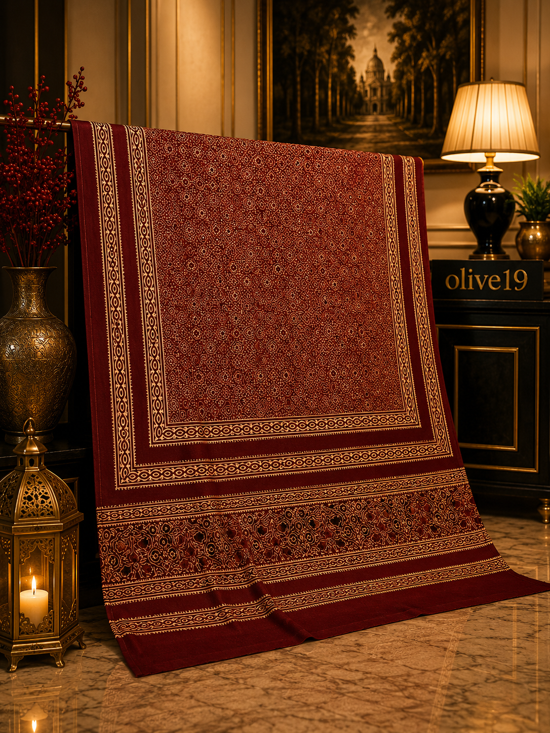 Ajrak 2pc 0795 (unstitched)