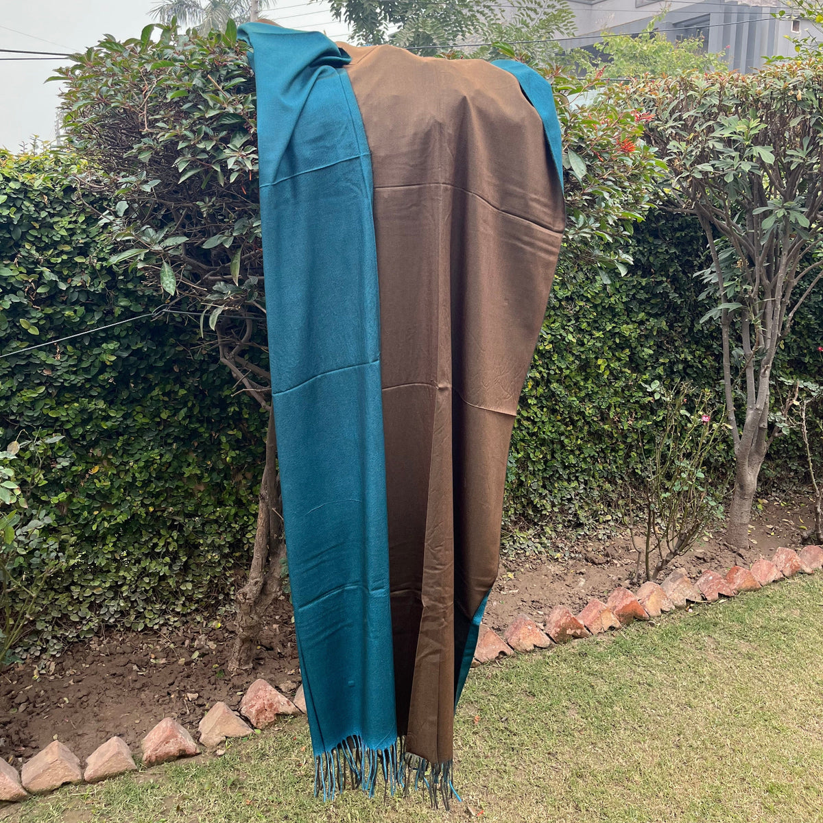 Wool Double Sheade Shawl 0058