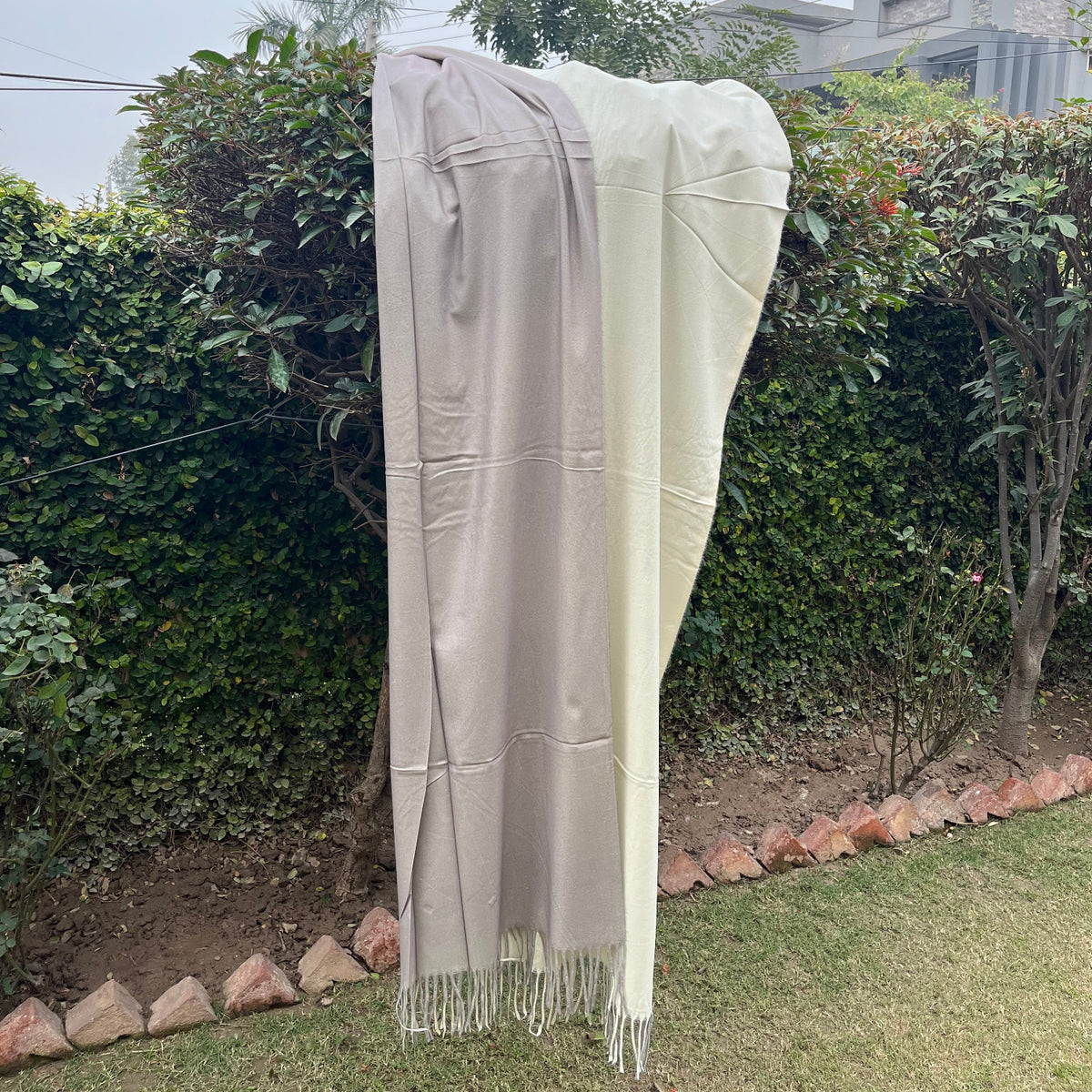 Wool Double Sheade Shawl 0059
