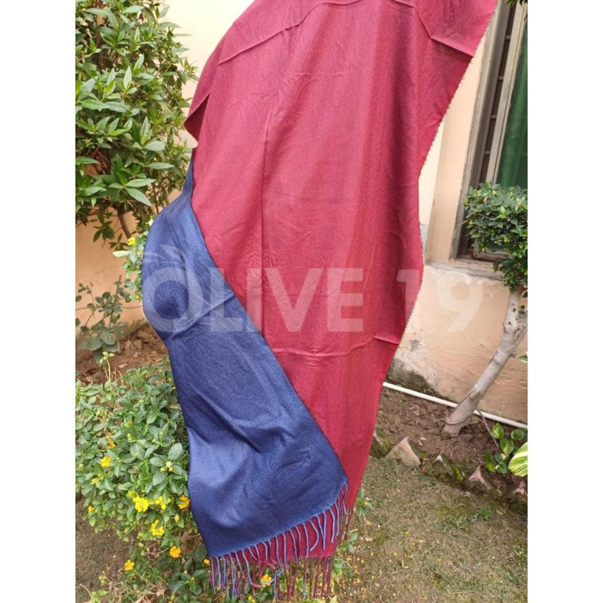 Wool Blended Stole 0016