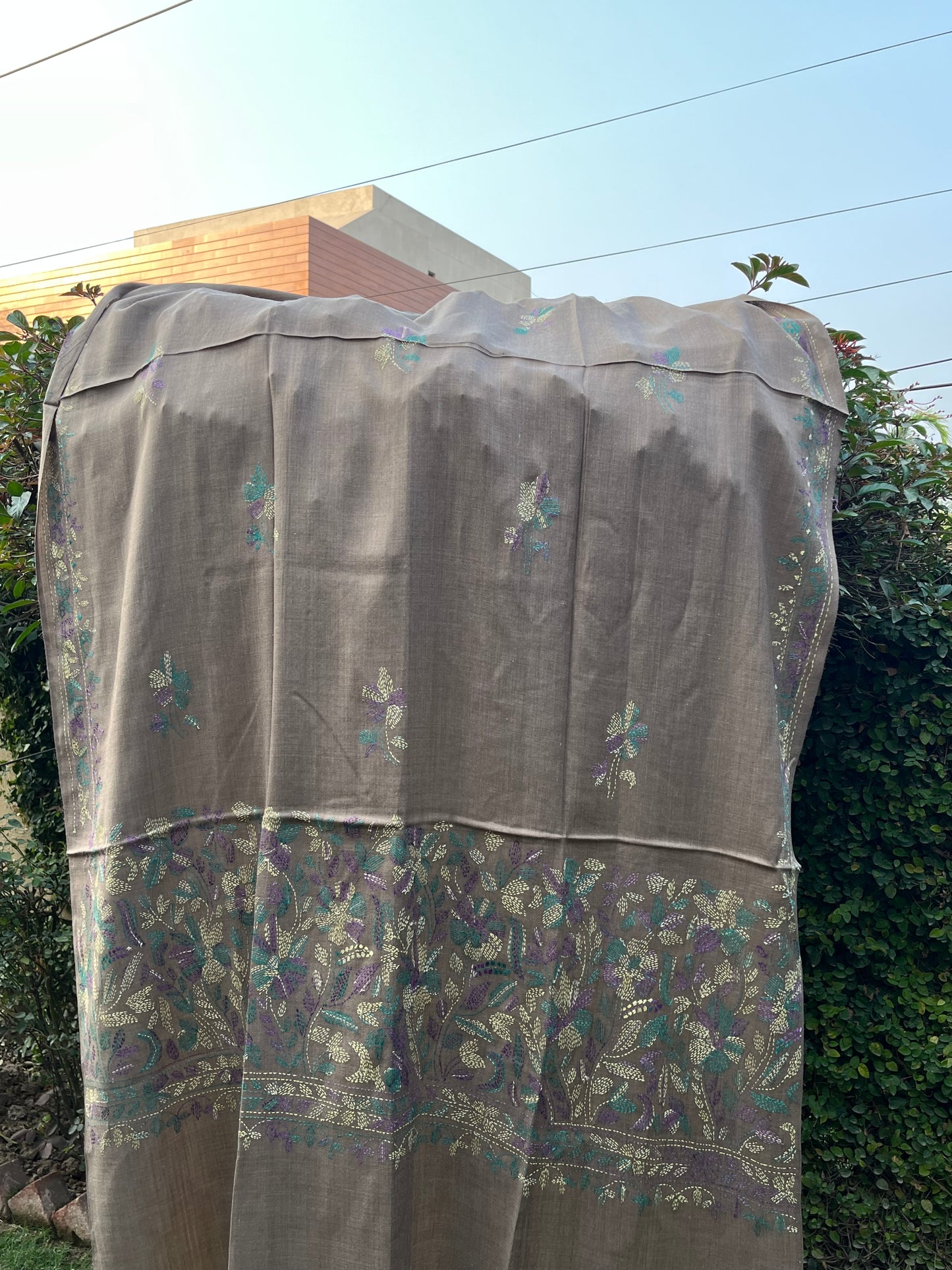 Pashmina Hand- Embraided Shawl 0334