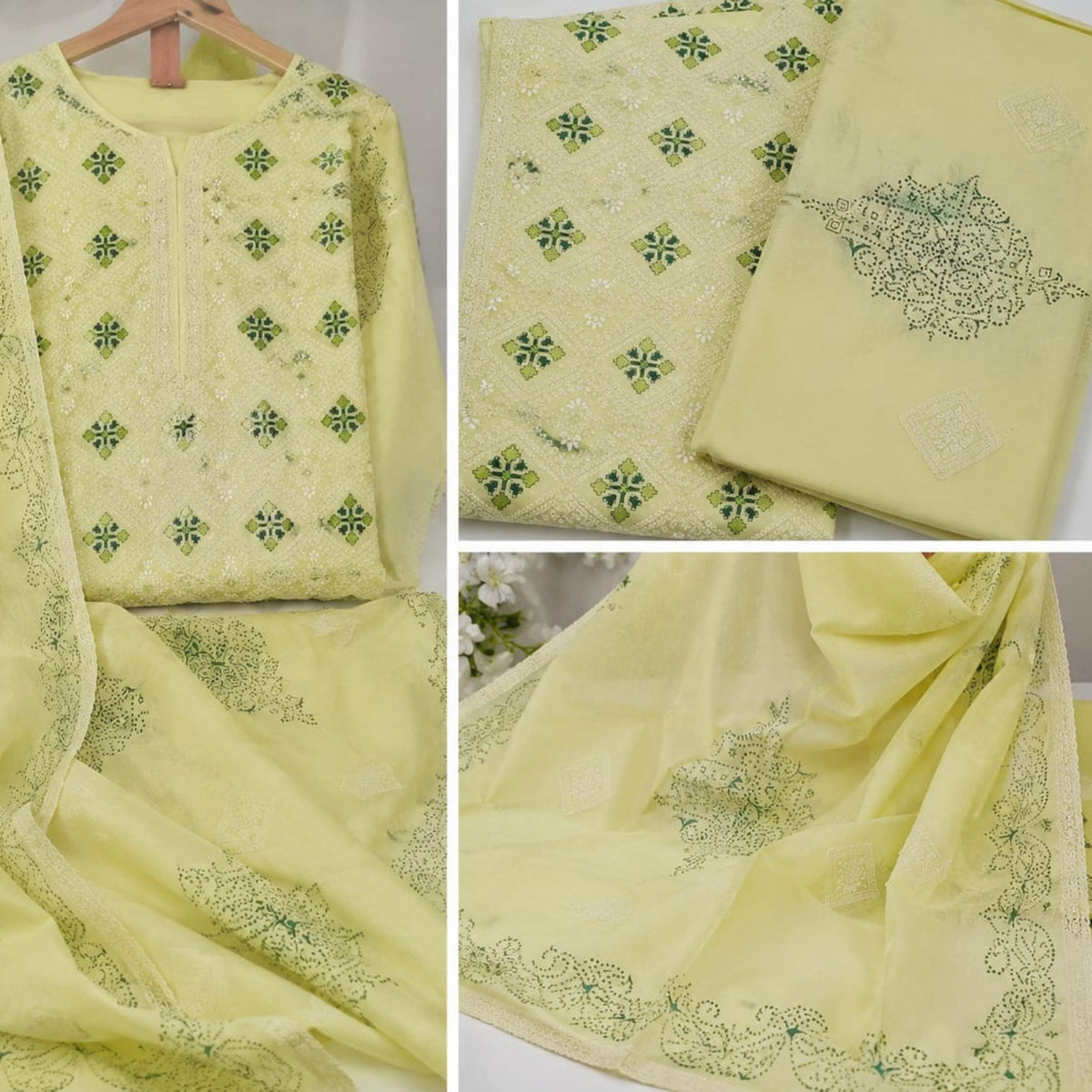 Elegant chciken kari + block print 0028