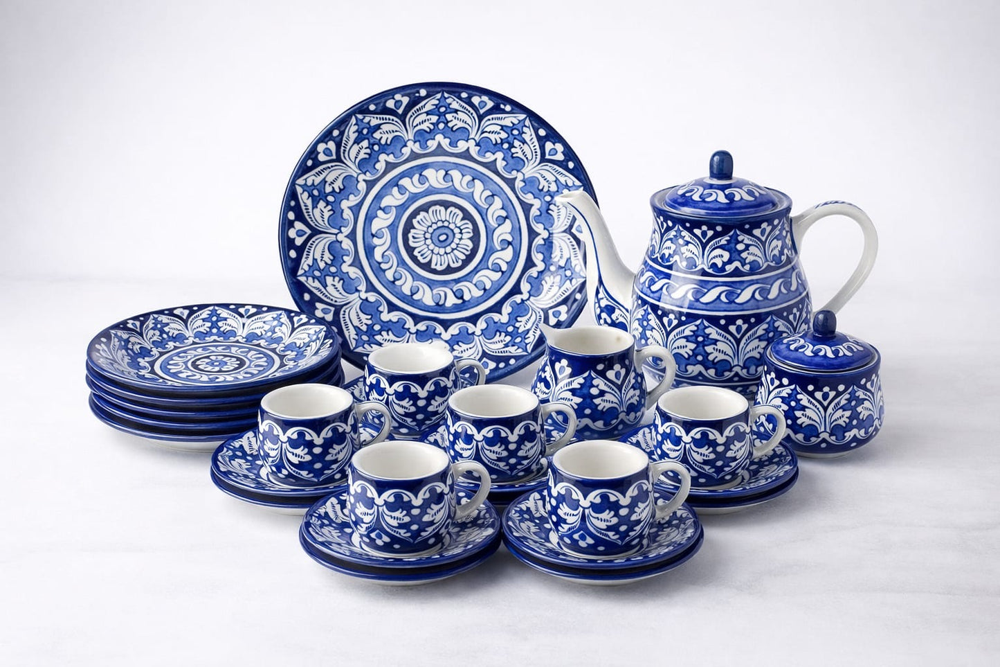 Noor Mahal Tea Set 0393