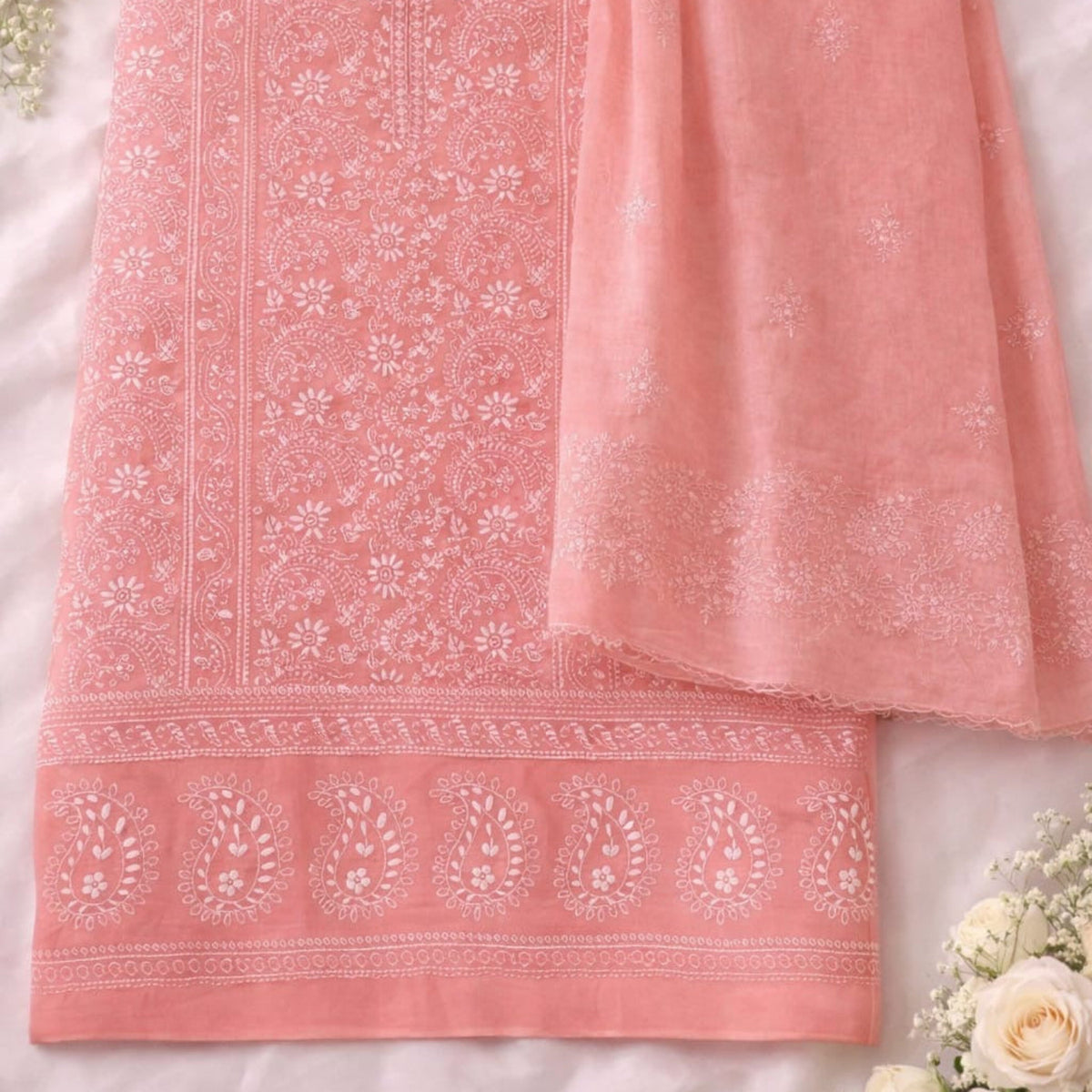 Lawn 2 Pc Suit (Pink) 0179