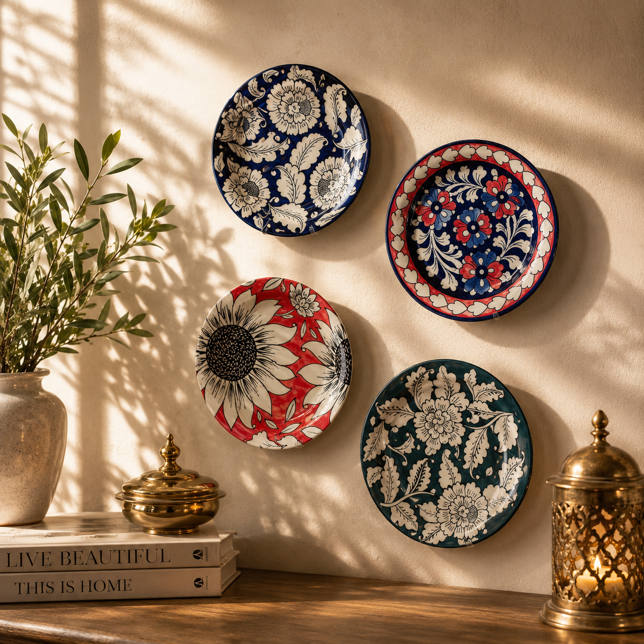 Wall hanging plates 0733