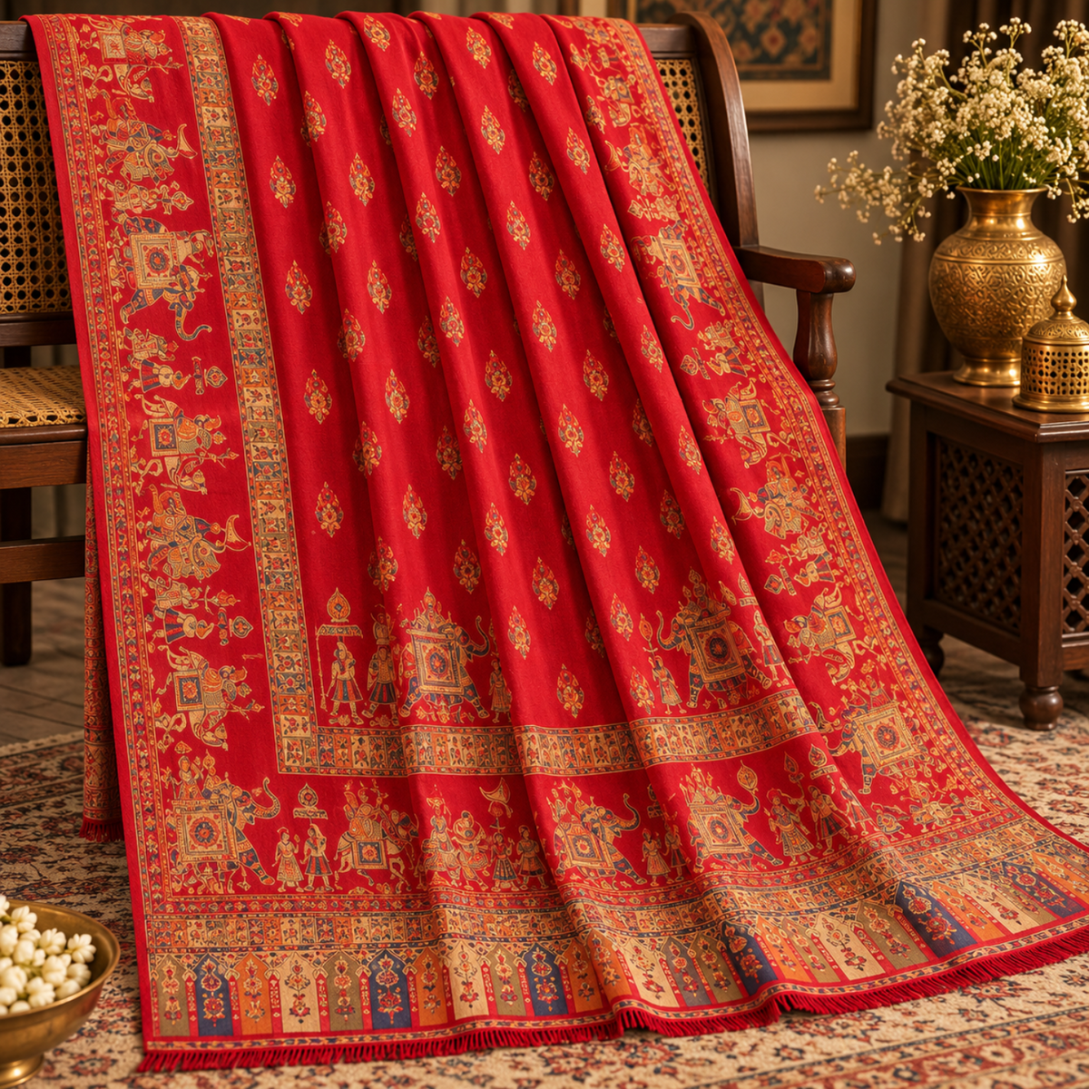 Meher Kani Pashmina Shawl – 0893