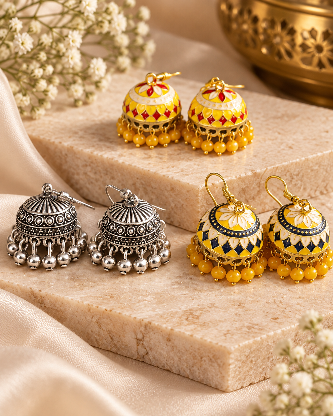 Heritage Jhumka Trio – 0844