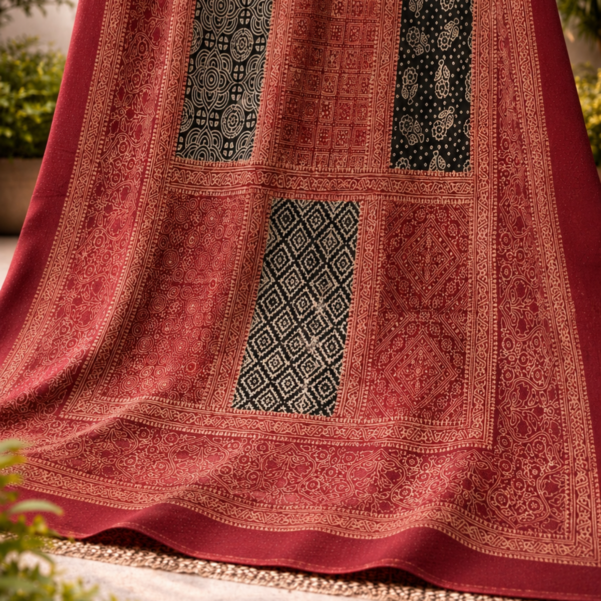 Ajrak Dupatta 0040