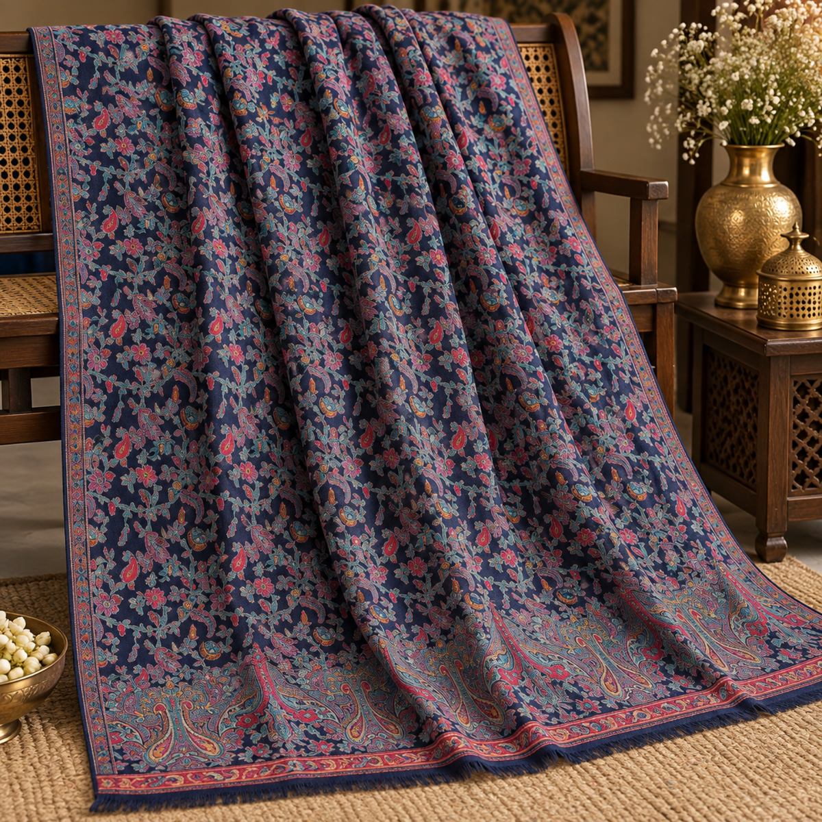 Meher Kani Pashmina Shawl – 0889