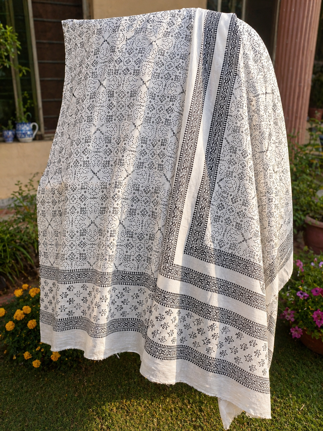 Ajrak block print 0093