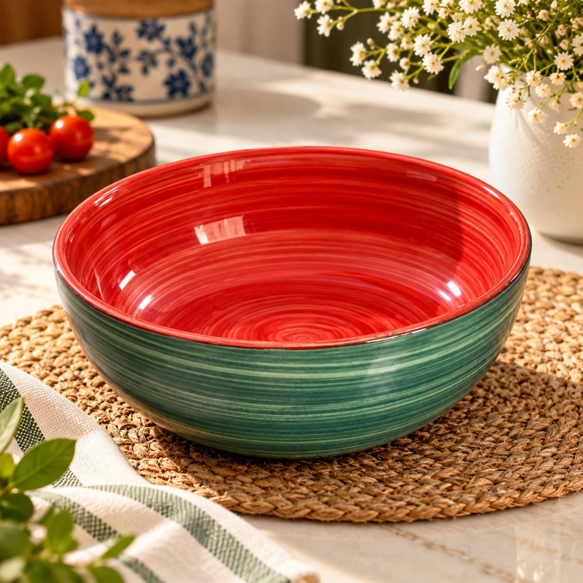 Ruby Reef Serving Bowl 0943
