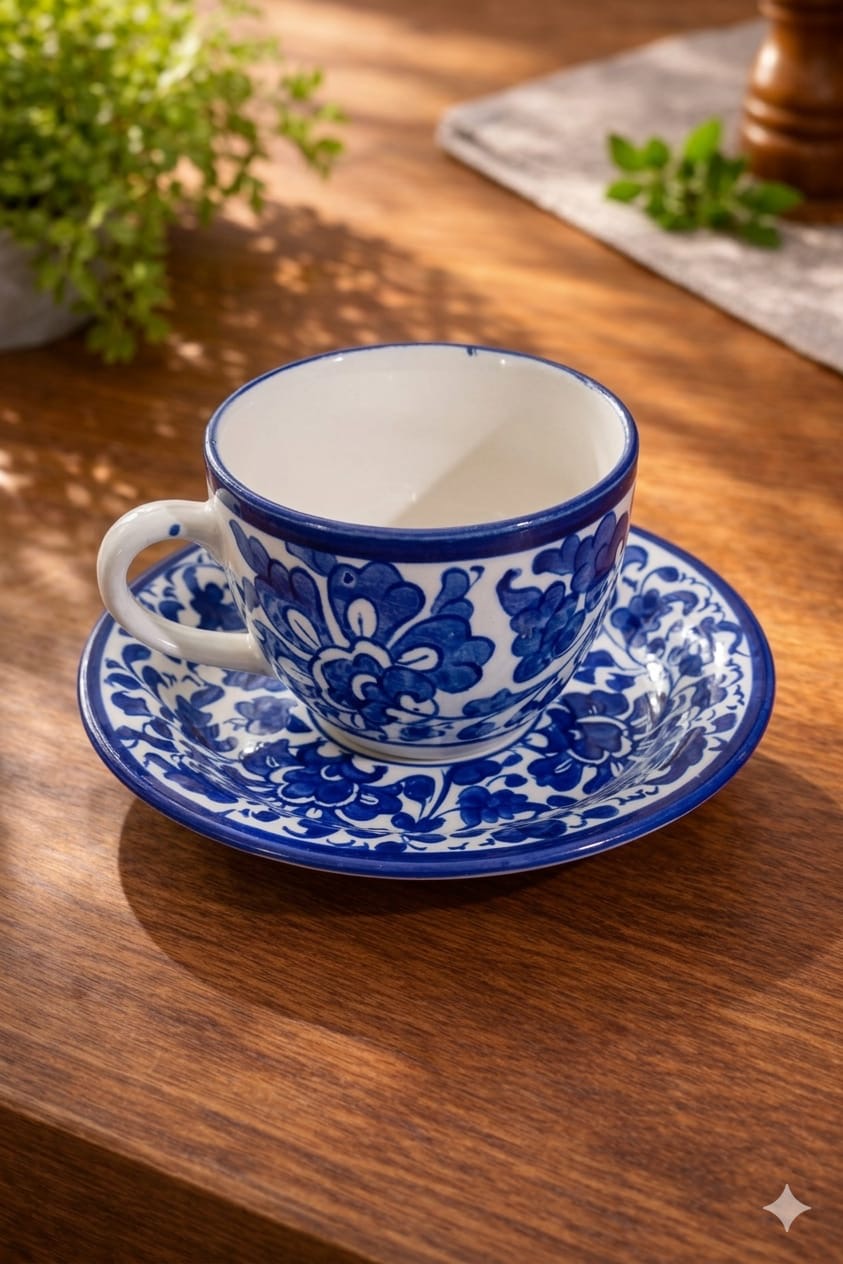 Feroza Cup and Saucer 0330