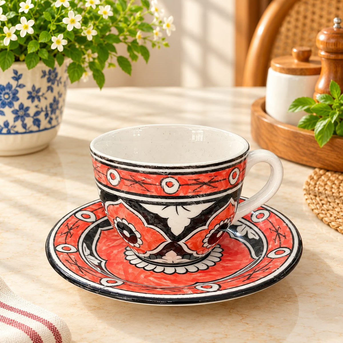 Cup and Saucer Set 0967