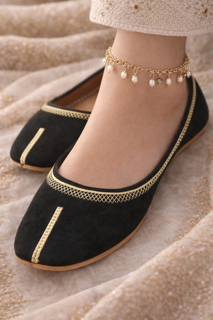 Leather Velvet Black 00451