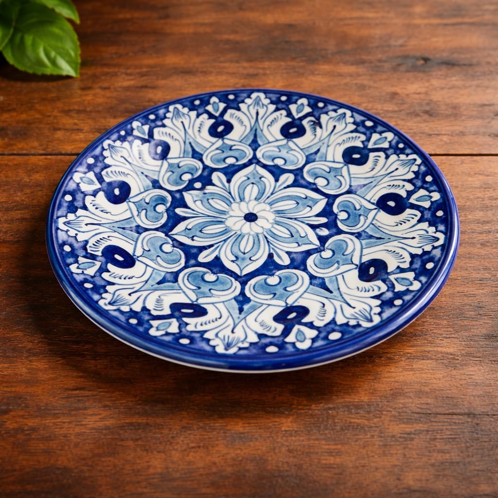 Shahkaar-e-Neel Quarter Plate 00386