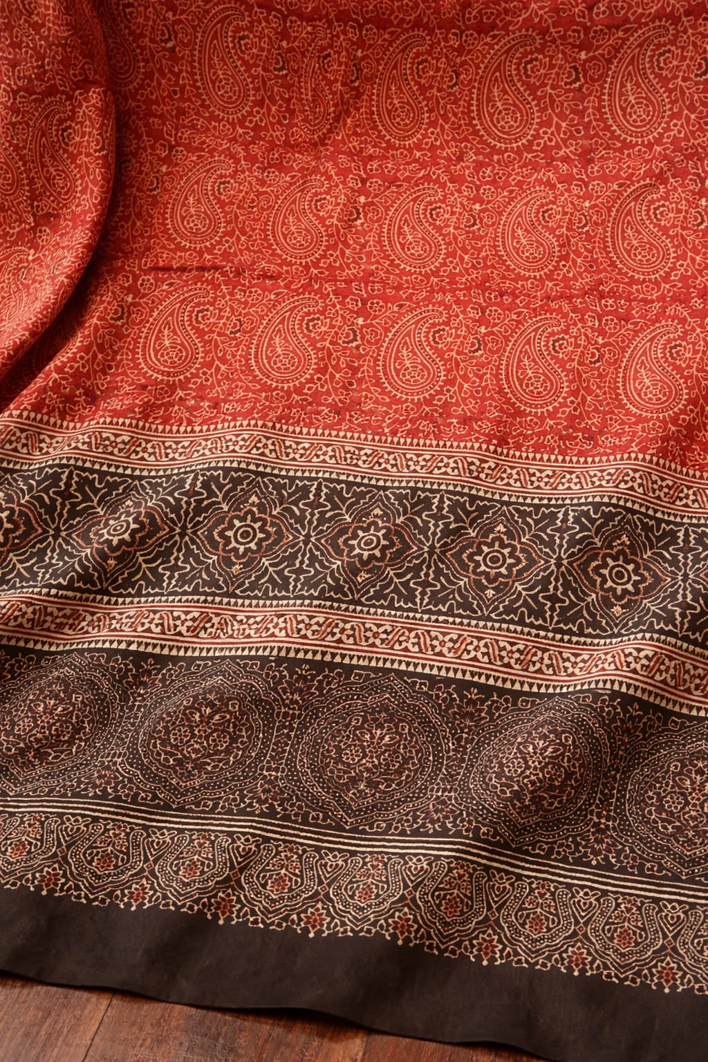 Ajrak Silk Shirt 0010