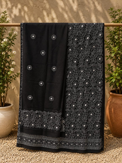 2 Pc Embroidered Shirt & Dupatta 663