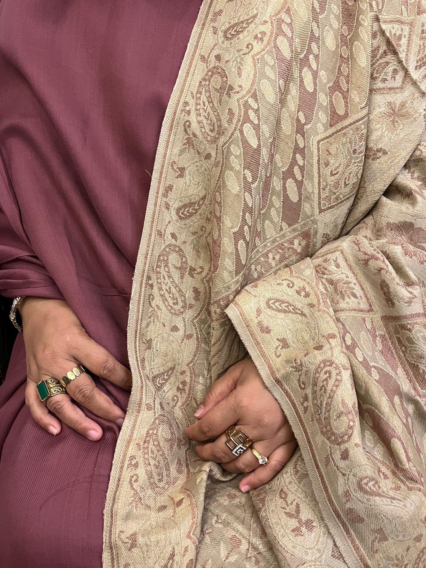 Tea Pink Winter Suit 3 Piece 0778