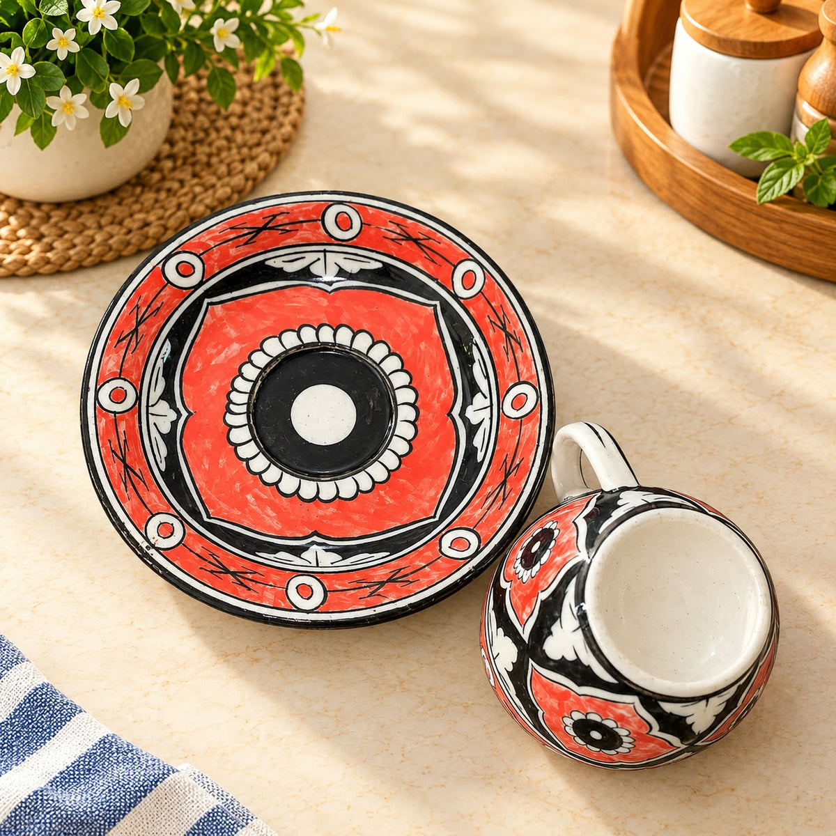 Cup and Saucer Set 0967