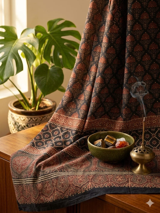 Ajrak Silk Shirt 0012