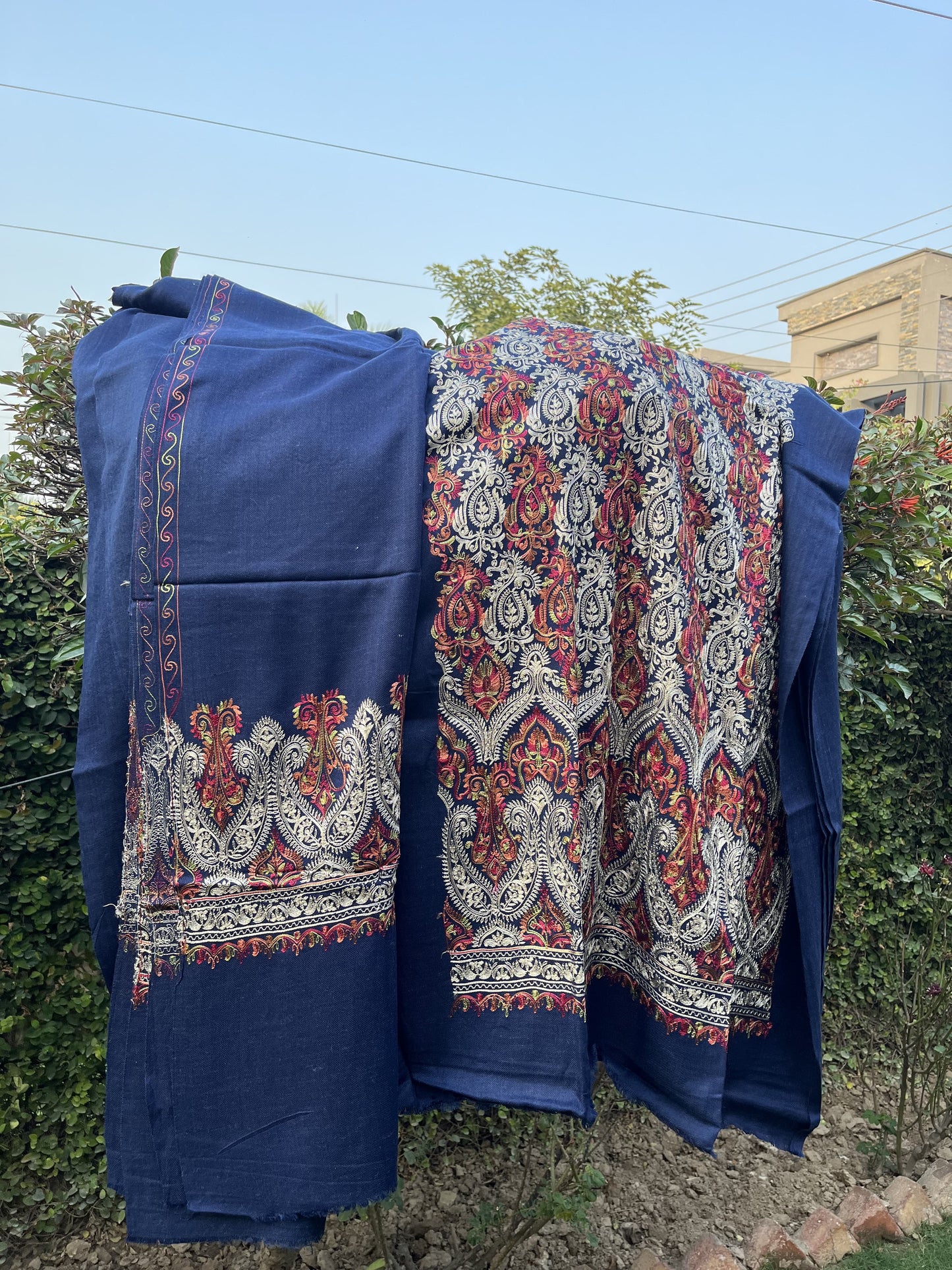 Pashmina Suit (Royal Blue)