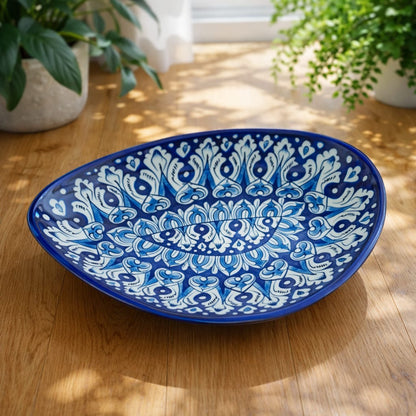 Shahkaar-e-Neel Rice Platter 00378
