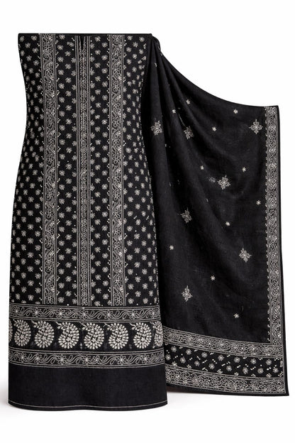 Elegant Chikankari Suit with 0186