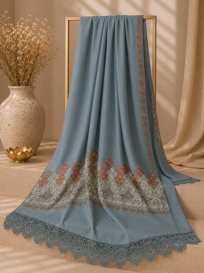 Pashmina Stitched 3-Piece Suit 0812