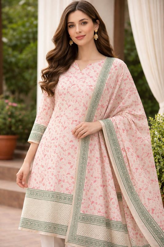 Blockprint 2pc Suit 023