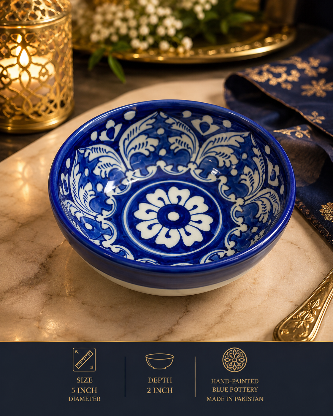 Noor Mahal Desert Bowl 0349