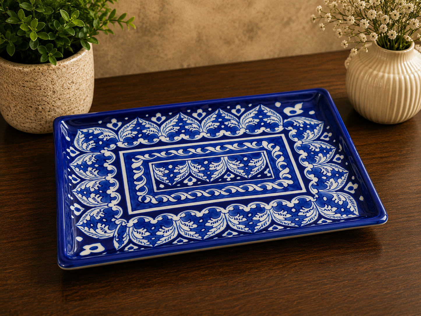 Noor Mahal Rice Platter 00375