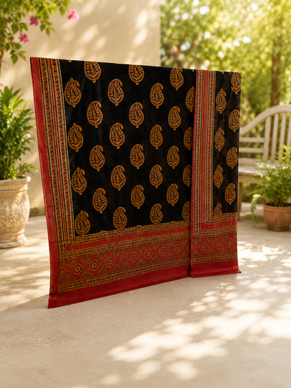 Ajrak 2pc 0800 (unstitched)