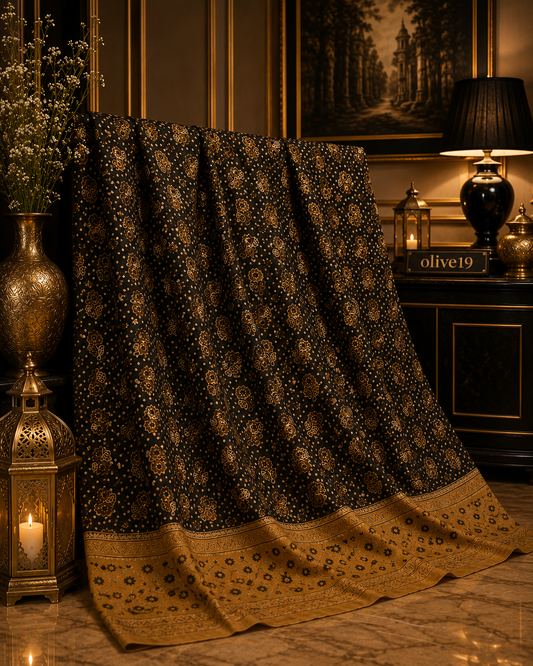 Ajrak Silk Shirt 0790