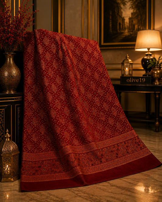 Ajrak Silk Shirt 0793