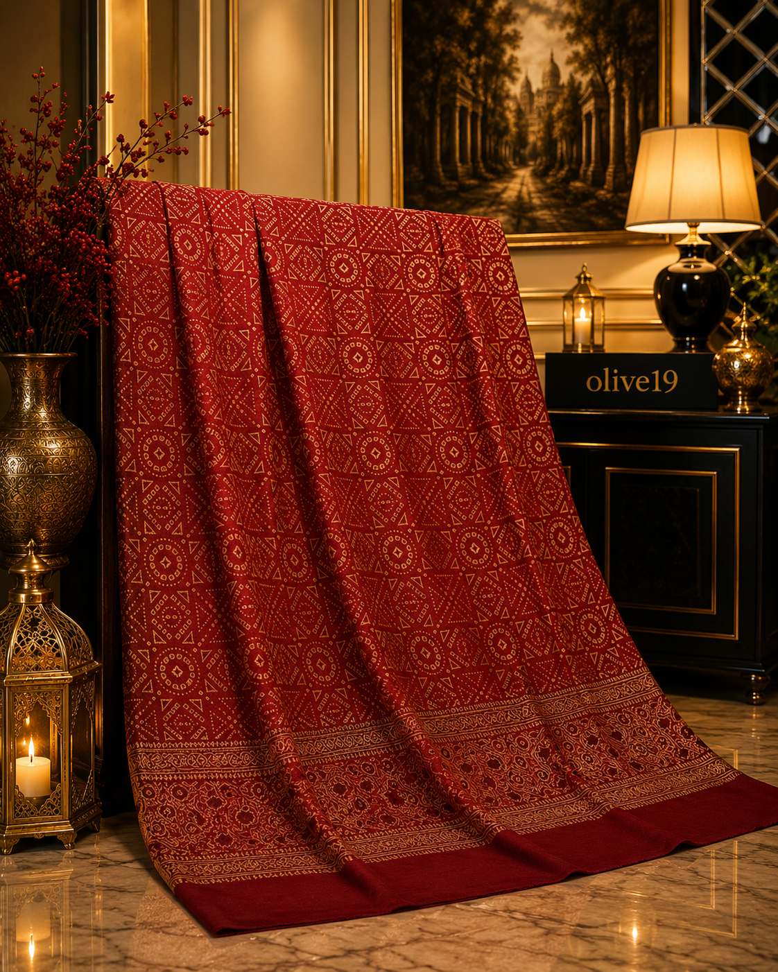 Ajrak 2pc 0794 (unstitched)