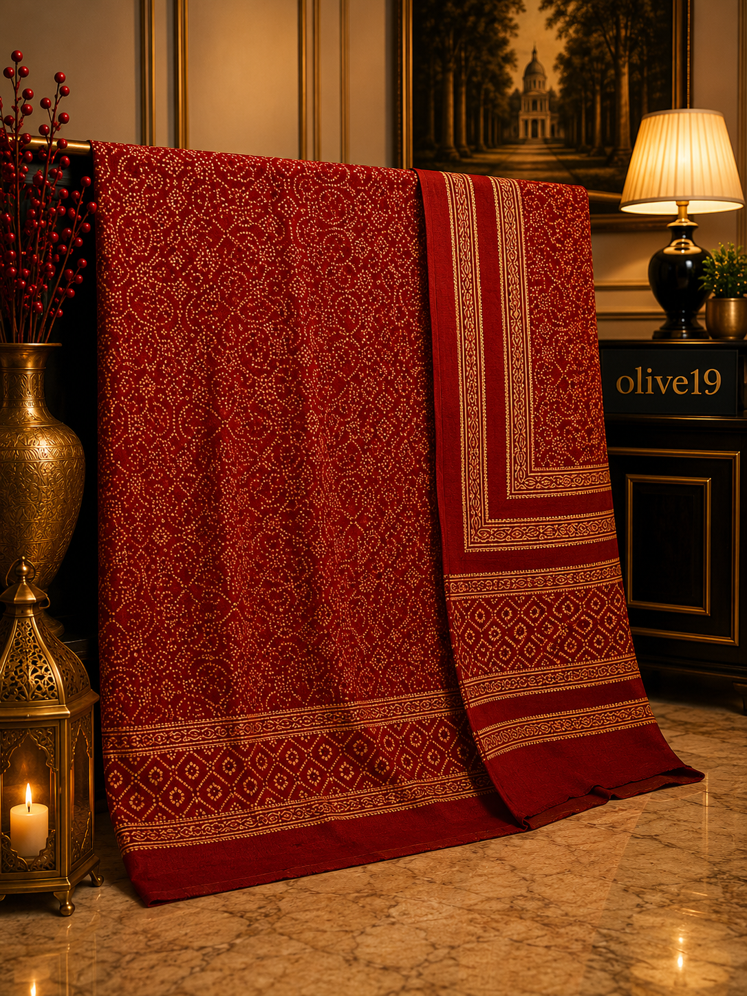 Ajrak 2pc 0796 (unstitched)