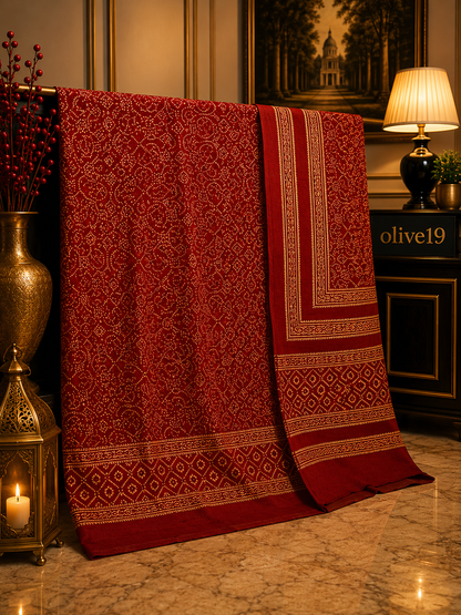 Ajrak 2pc 0796 (unstitched)